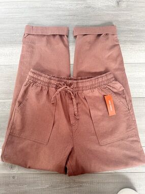 Joe fresh linen pants brown